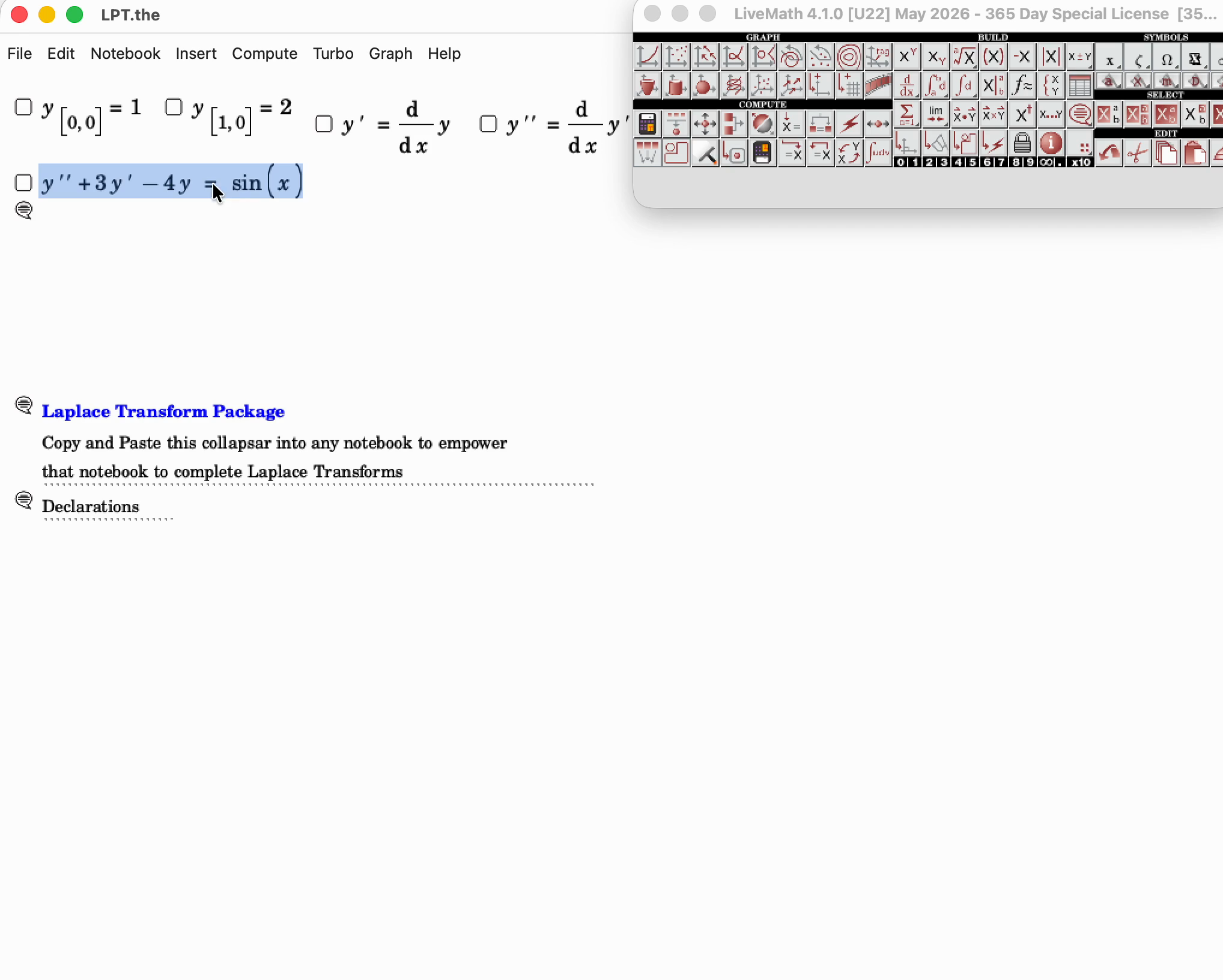Laplace Transform